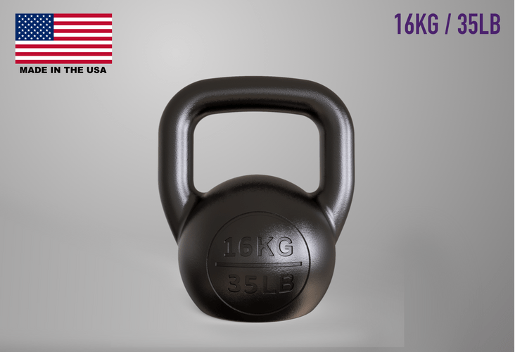 35lb Kettlebell (16 kg) - Made in the USA