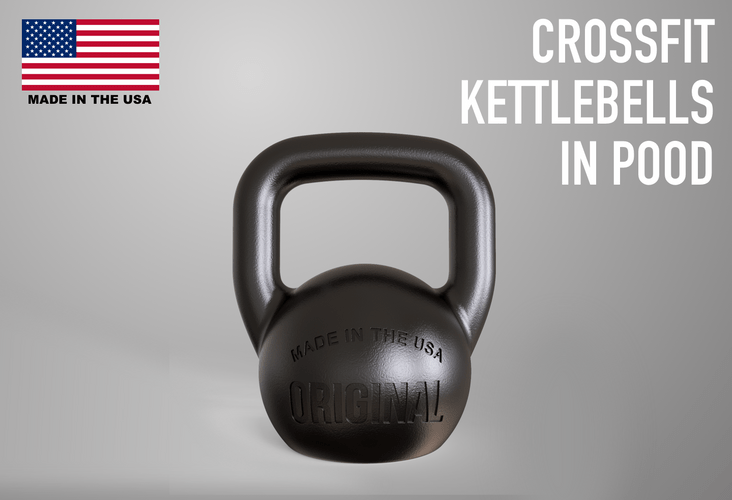 ULTIMATE CROSSFIT KETTLEBELL POOD US MADE Original Kettlebell